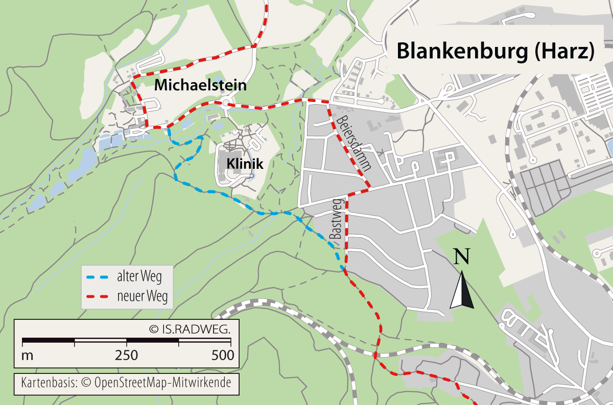 Europaradweg R1 in Deutschland - Sachsen-Anhalt