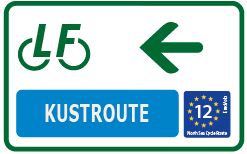 Europaradweg R1 in NL