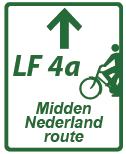 Europaradweg R1 in NL