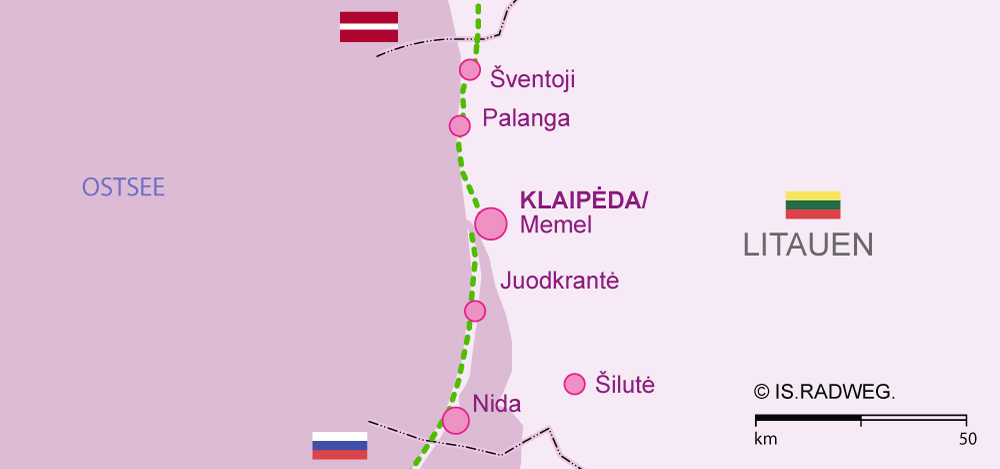 Euroroute R1 Lithuania